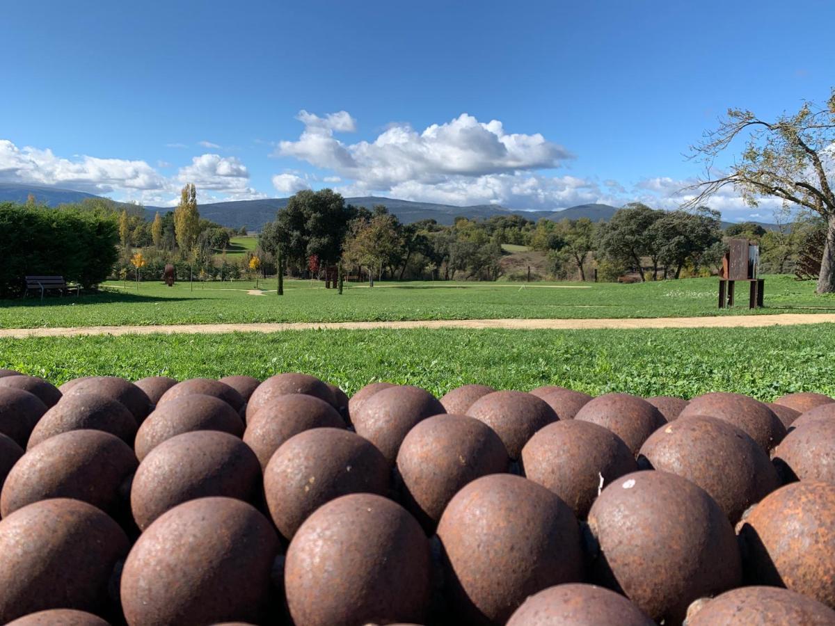 De Un Artista En Plena Naturaleza Piscina Y Parque De Esculturas En Holiday home Villarcayo